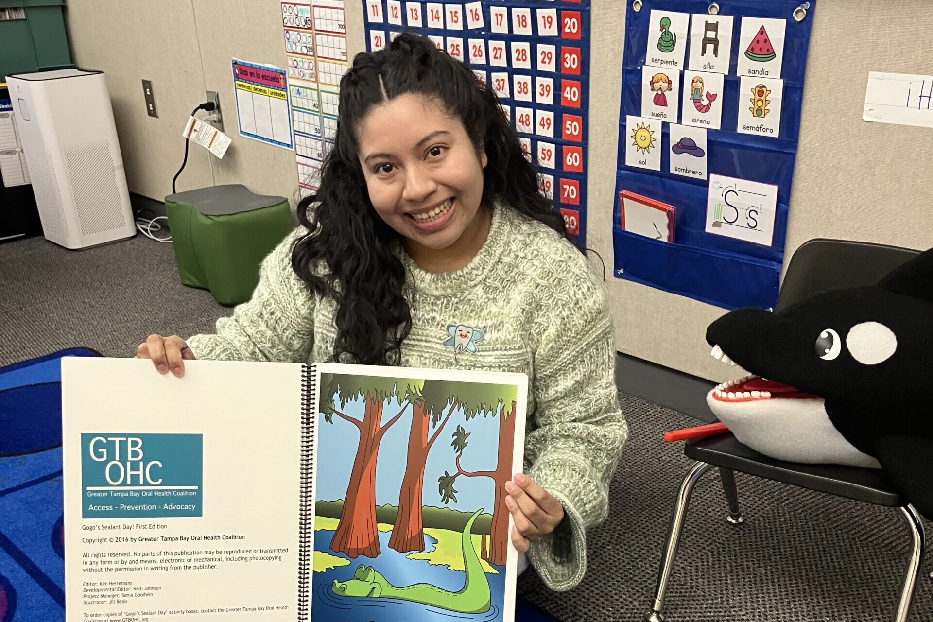 Flor Flores Oral Health Education Photo